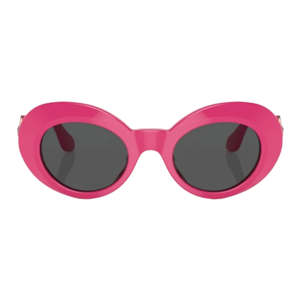 Versace Women's Pink Sunglasses Medium