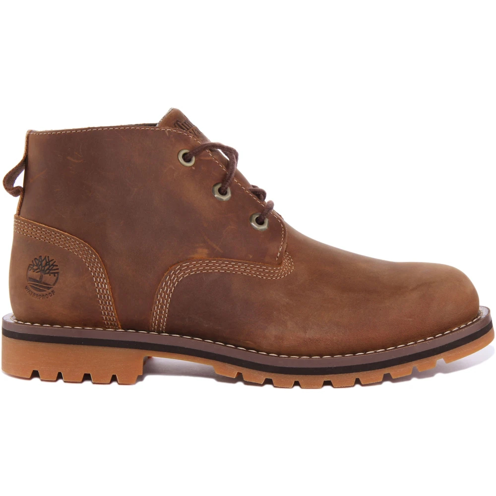 Timberland Men's Brown Lace-Up Boots Size 11