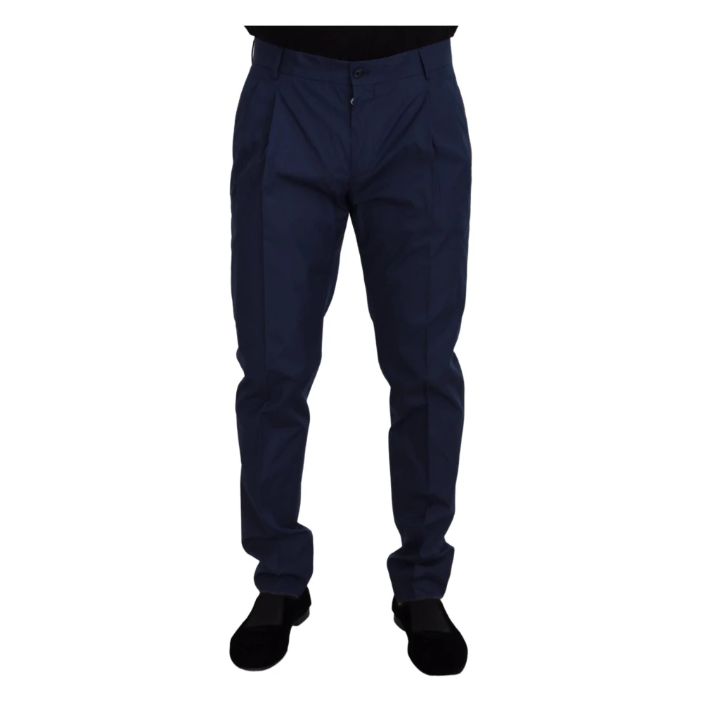 Dolce & Gabbana Men's Blue Chinos Small
