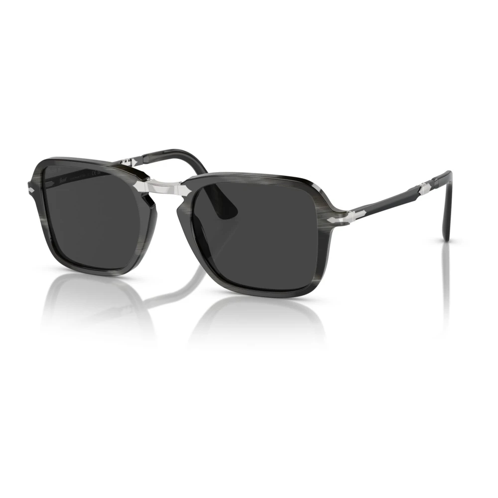 Persol Unisex Black Sunglasses Medium