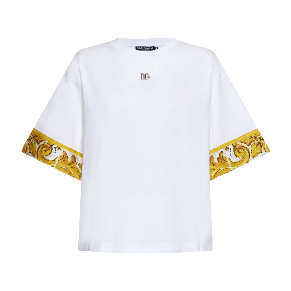 Dolce & Gabbana Women's White T-Shirts 2XS