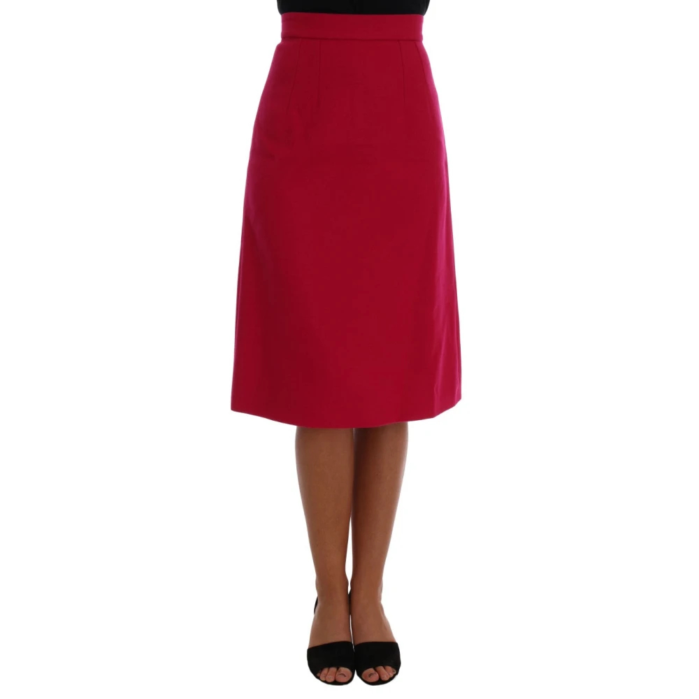 Dolce & Gabbana Women's Pink Midi Skirts 3XS