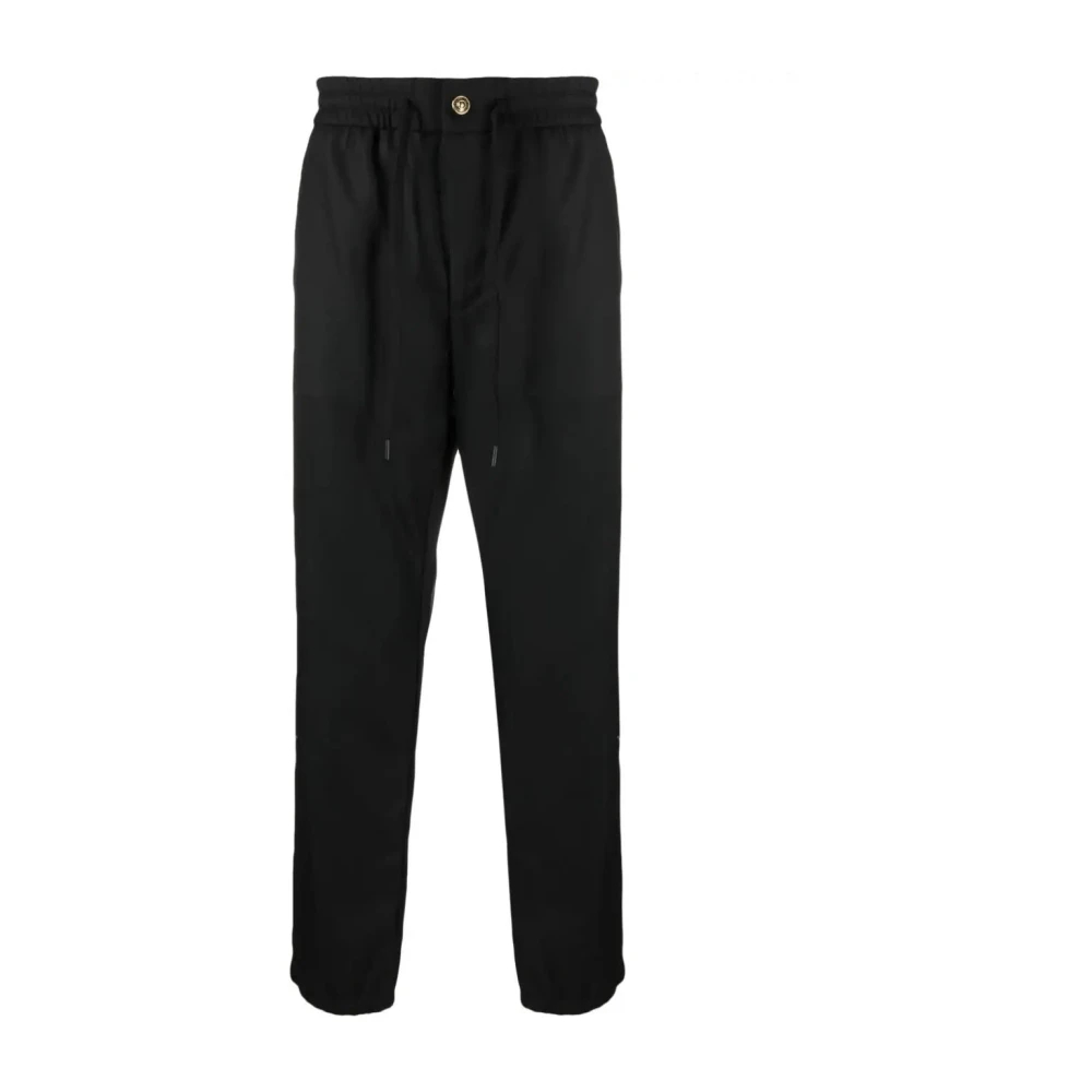 Versace Jeans Couture Men's Black Straight Trousers Small