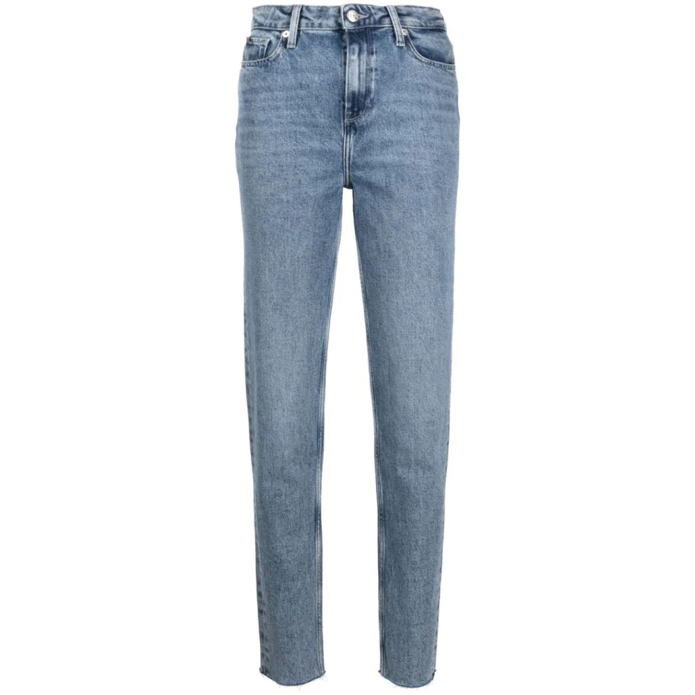 Tommy Hilfiger Women's Blue Slim-Fit Jeans W28 L32