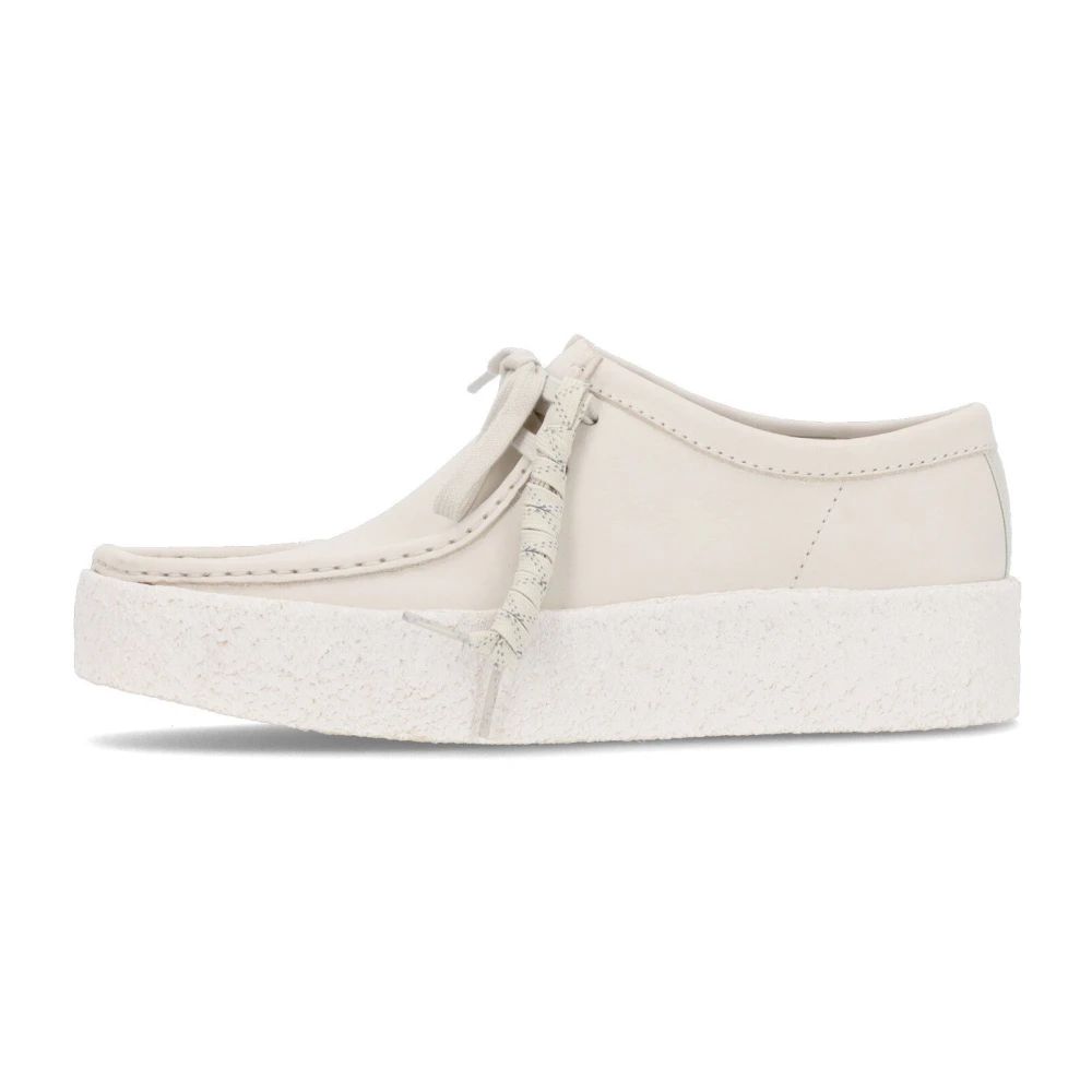 Clarks Men's White Laced Shoes Size 9 Uk
