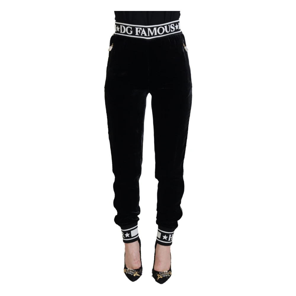 Dolce & Gabbana Women's Black Sweatpants 3XS