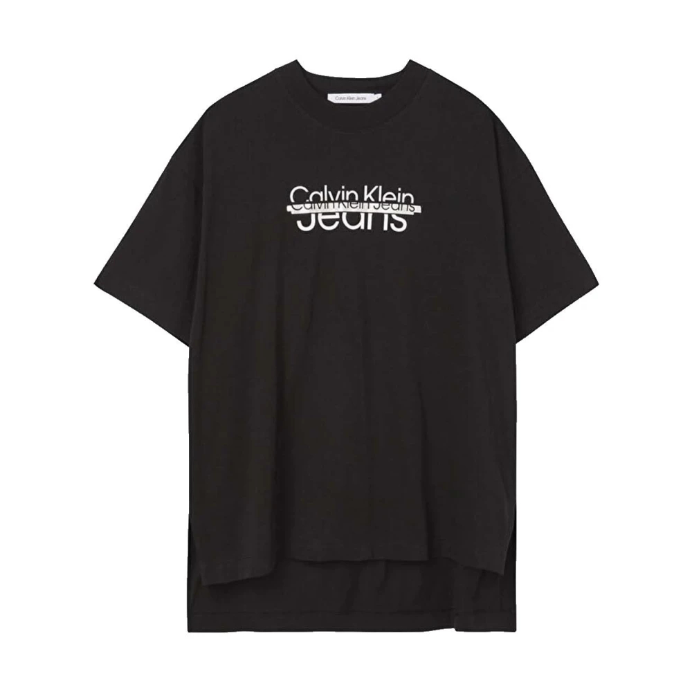 Calvin Klein Women's Black T-Shirts Extra Small