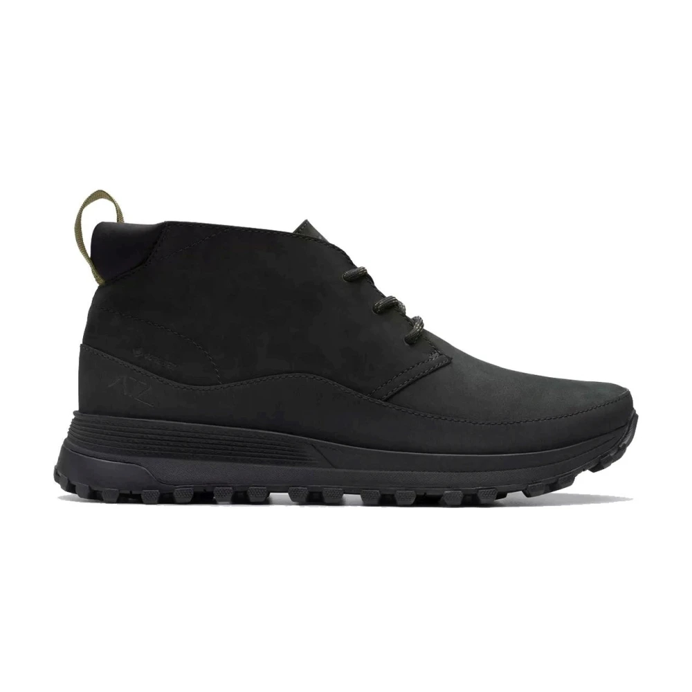 Clarks Men's Black Lace-Up Boots Size 7