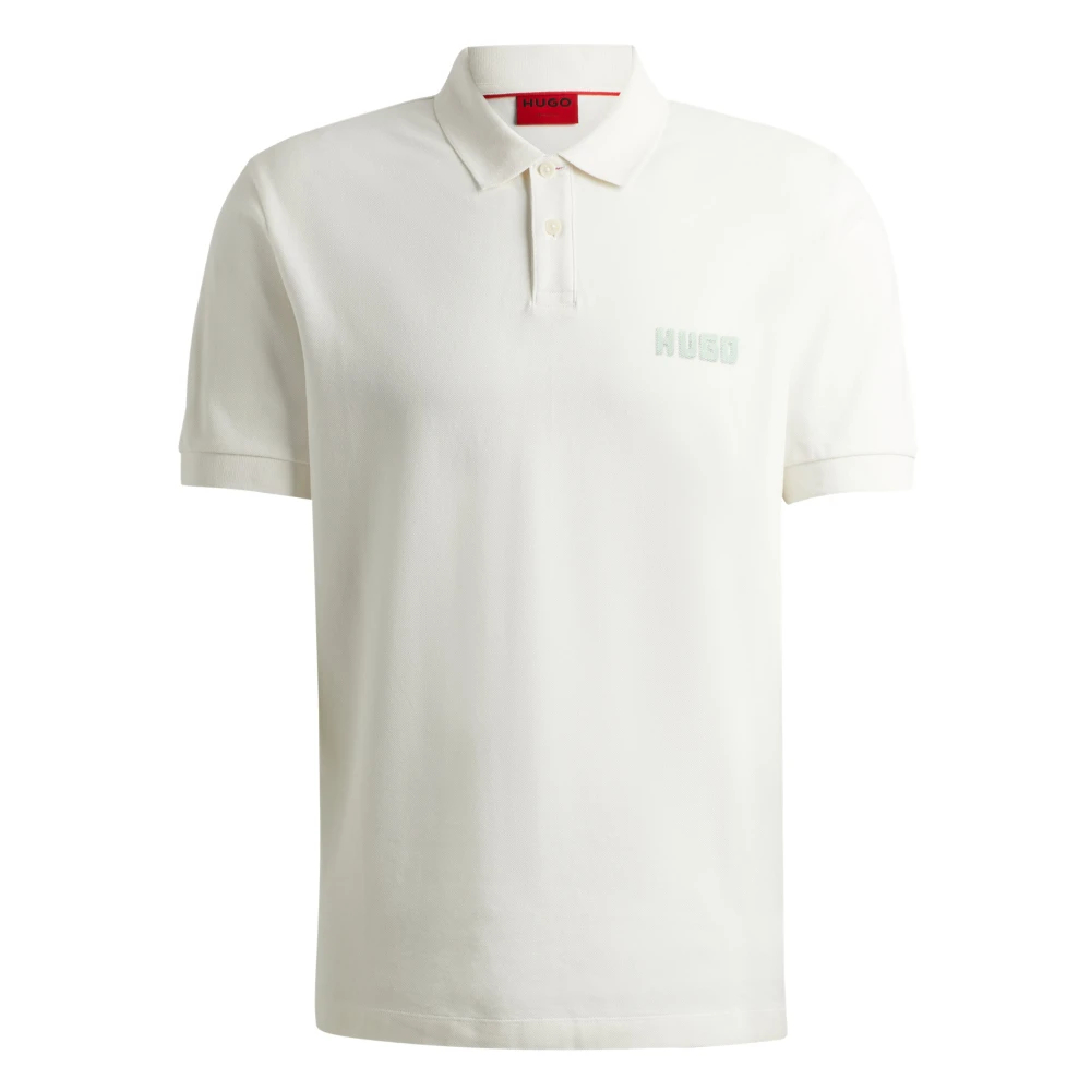 Hugo Boss Men's White Polo Shirts Medium