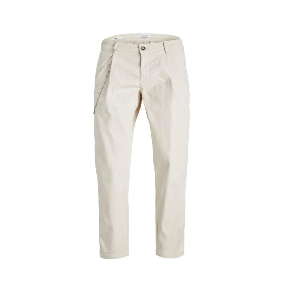 Jack & Jones Men's Beige Chinos W38 L32