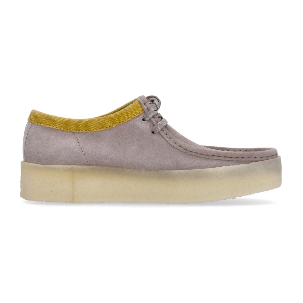 Clarks Men's Gray Laced Shoes Size 12 Uk