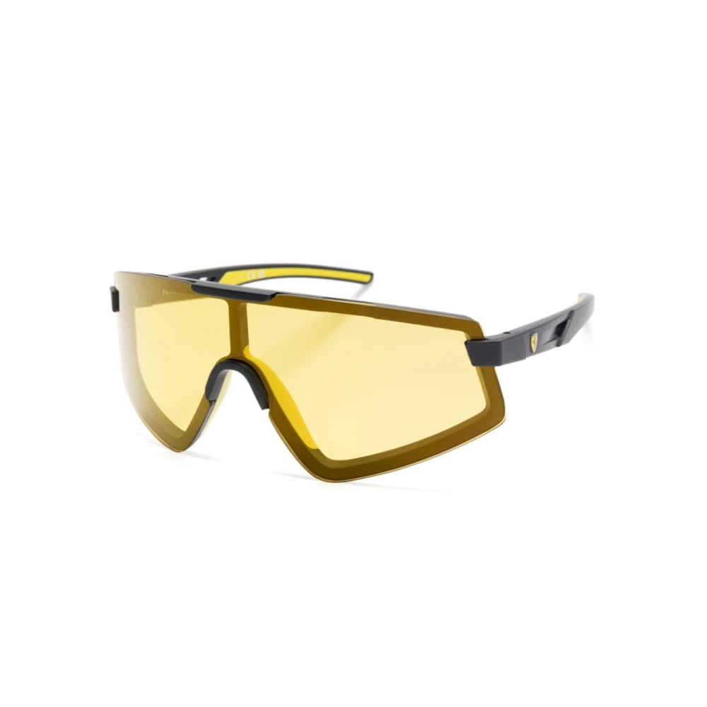 Ferrari Men's Black Sunglasses Medium