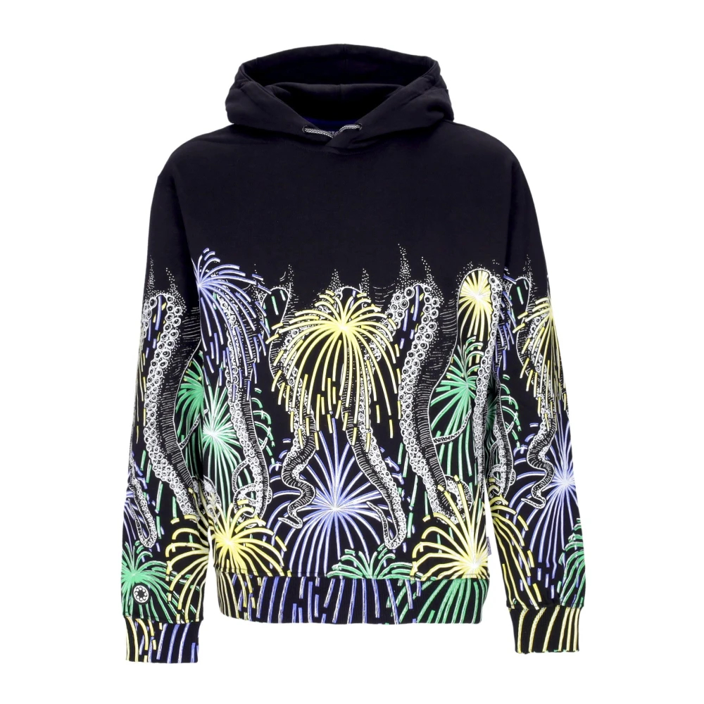 Octopus Men's Multicolor Hoodies Extra Small