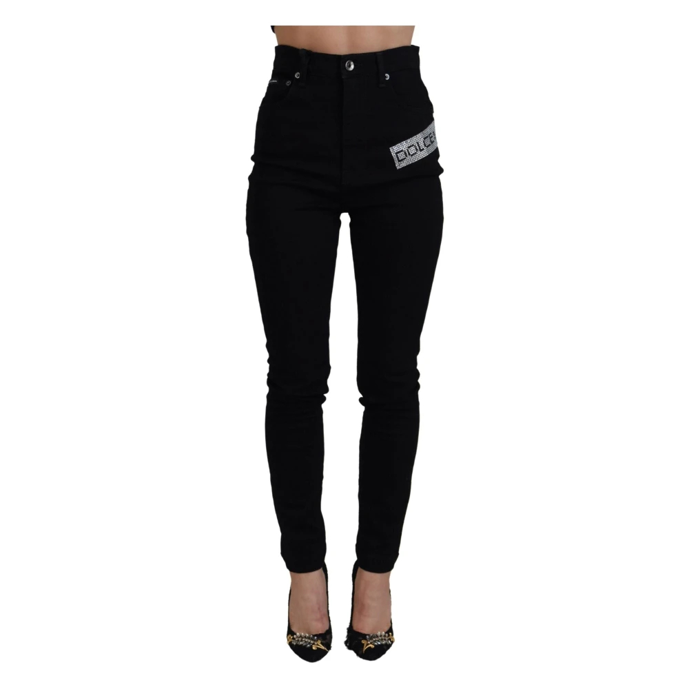 Dolce & Gabbana Women's Black Skinny Jeans 2XS