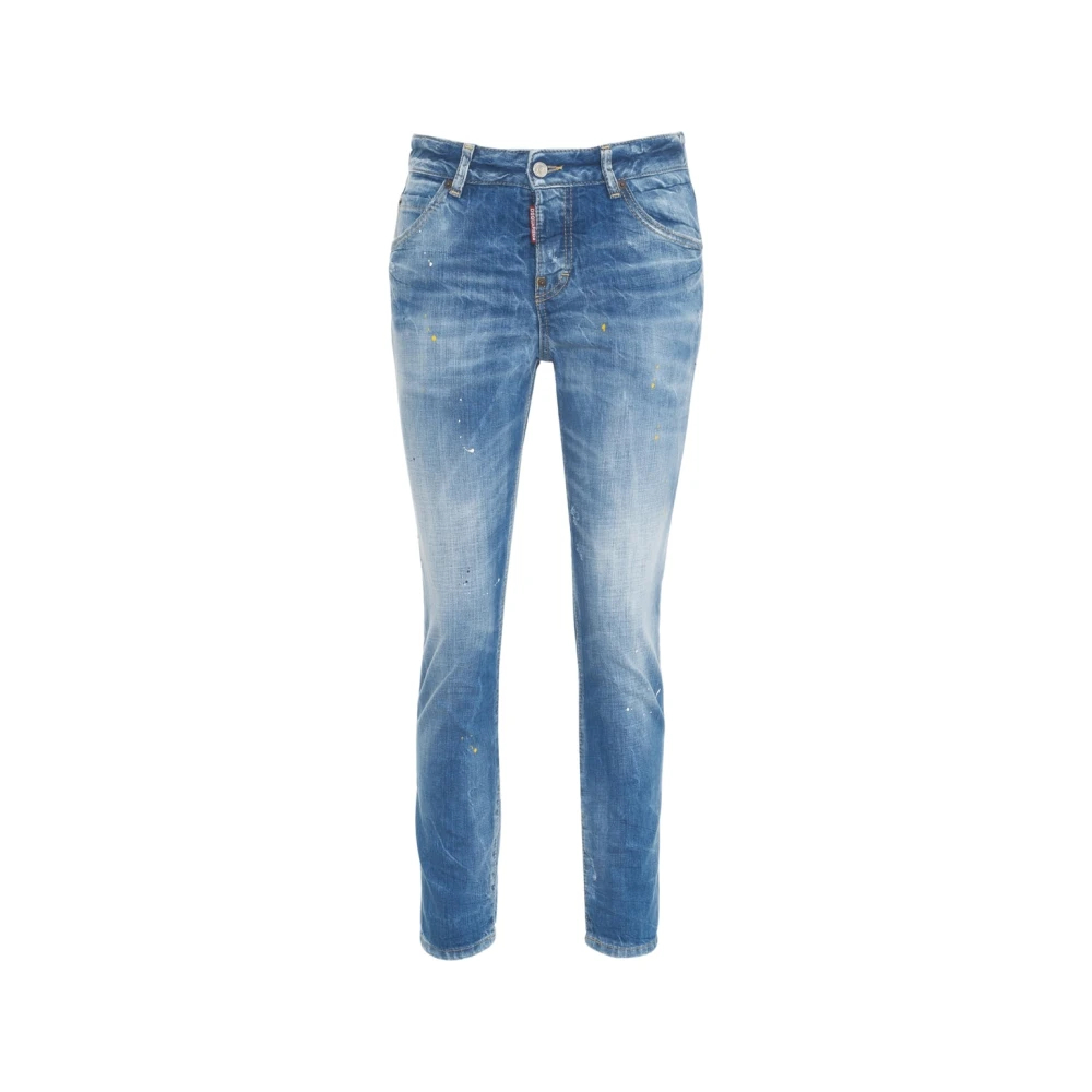 Dsquared2 Women's Blue Slim-Fit Jeans Extra Small