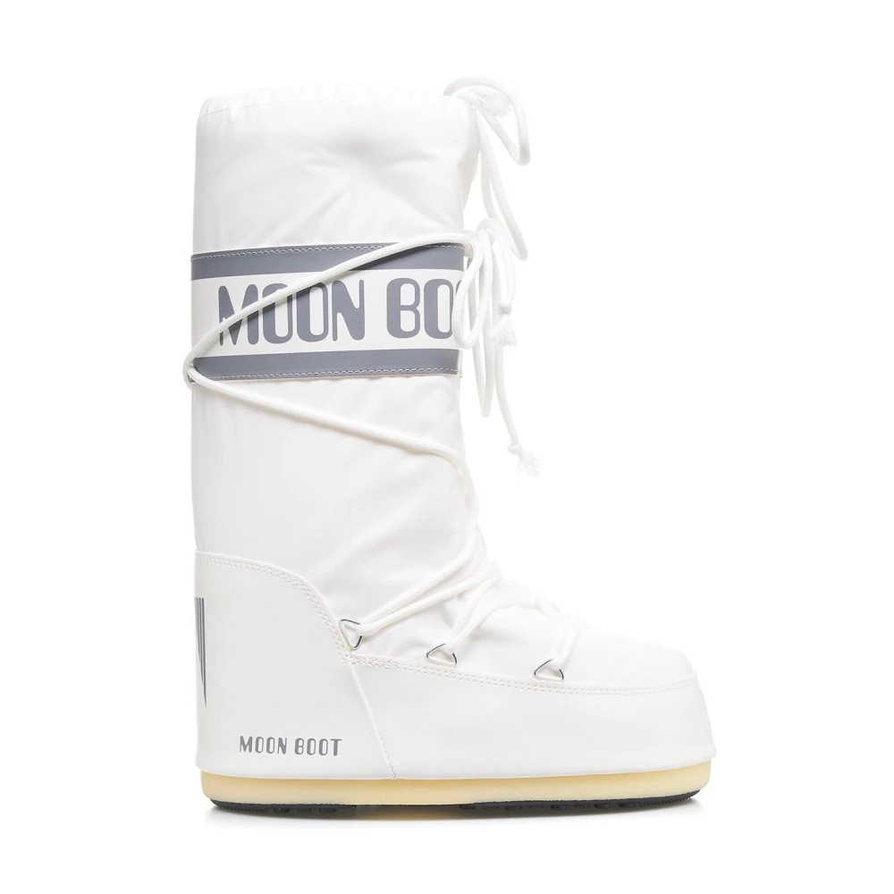 Moon Boot Women's White Winter Boots Size 9 Uk