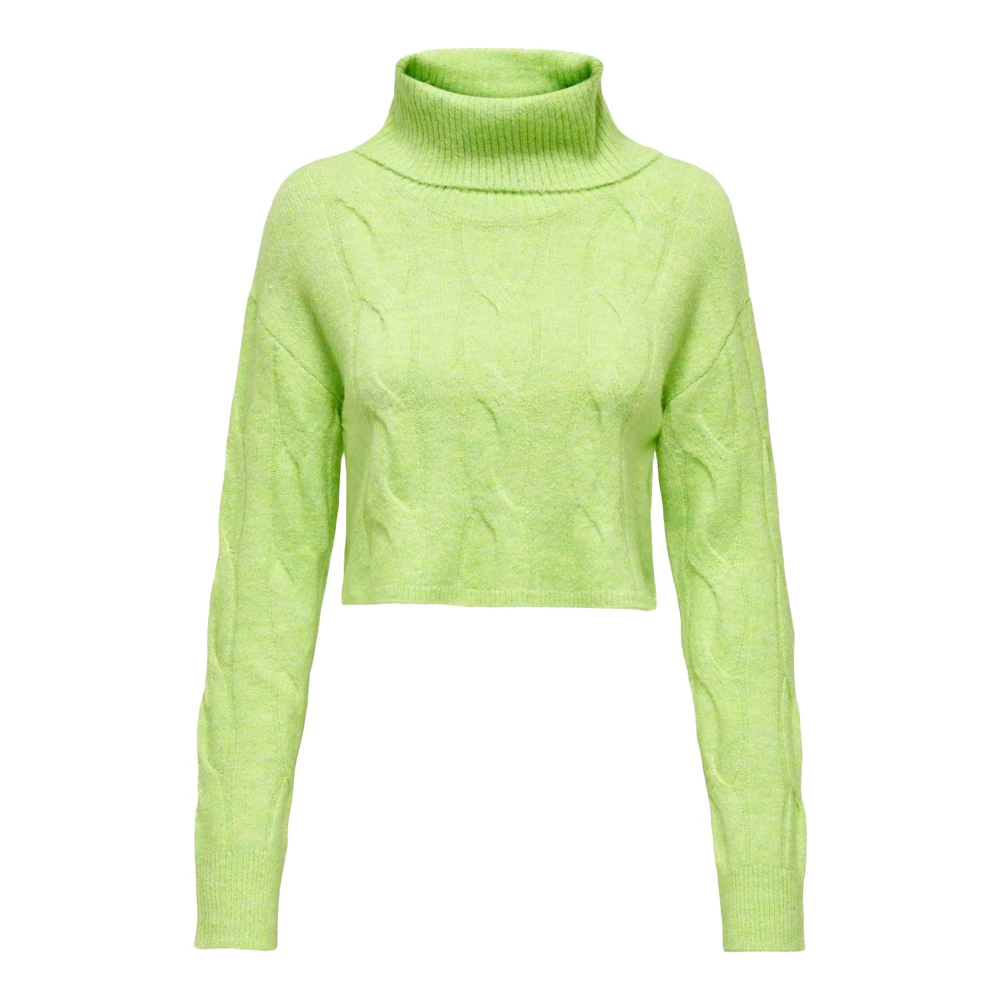 Only Women's Green Turtlenecks Medium