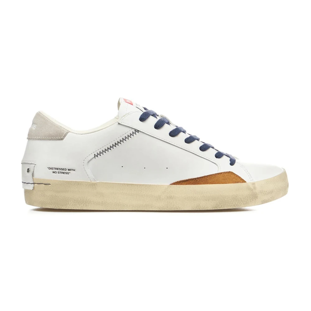 Crime London Men's White Sneakers Size 7 Uk