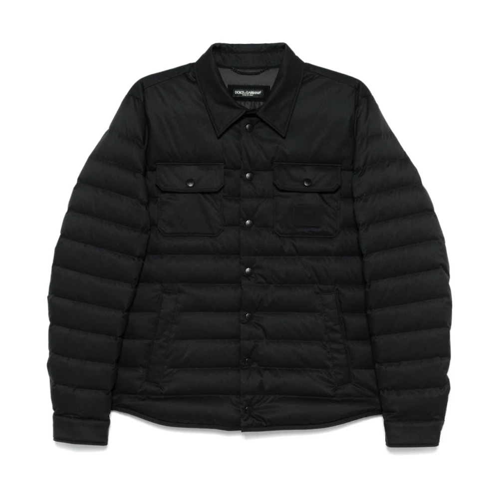Dolce & Gabbana Men's Black Winter Jackets Extra Large