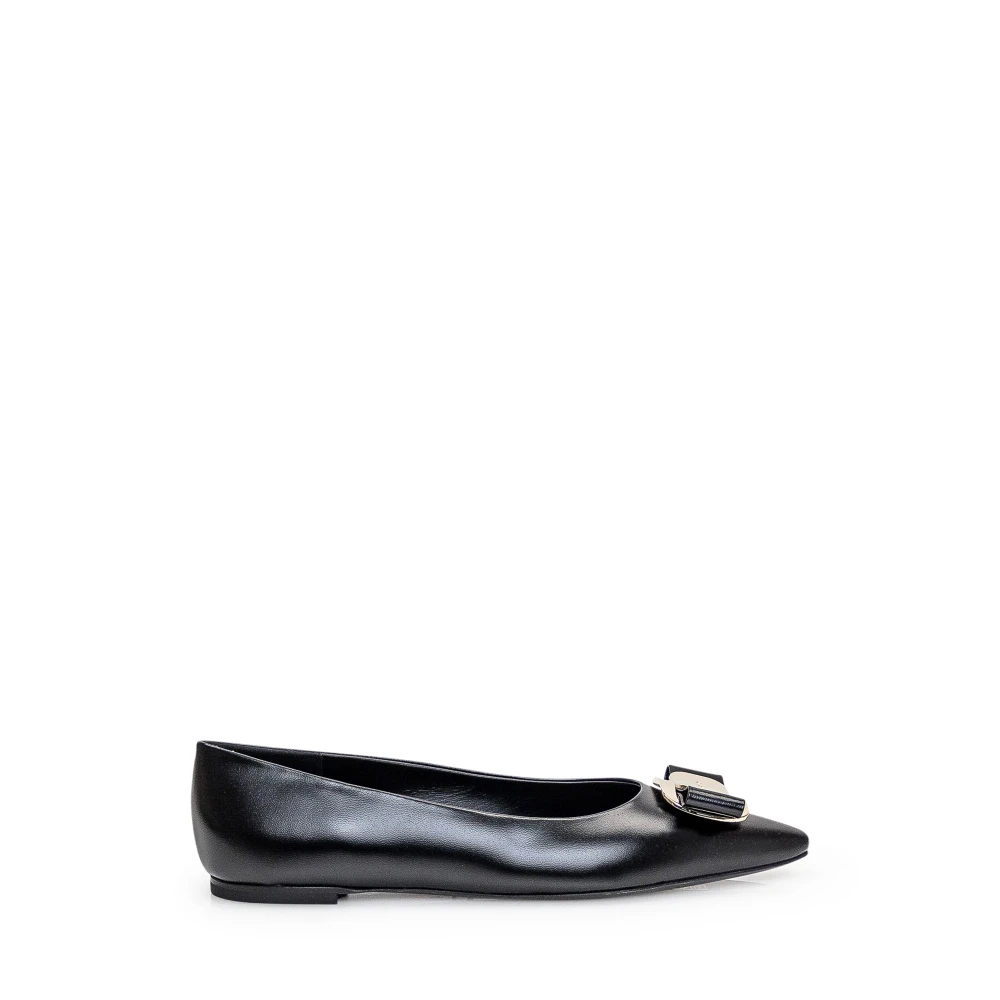 Salvatore Ferragamo Women's Black Ballerinas Size 7