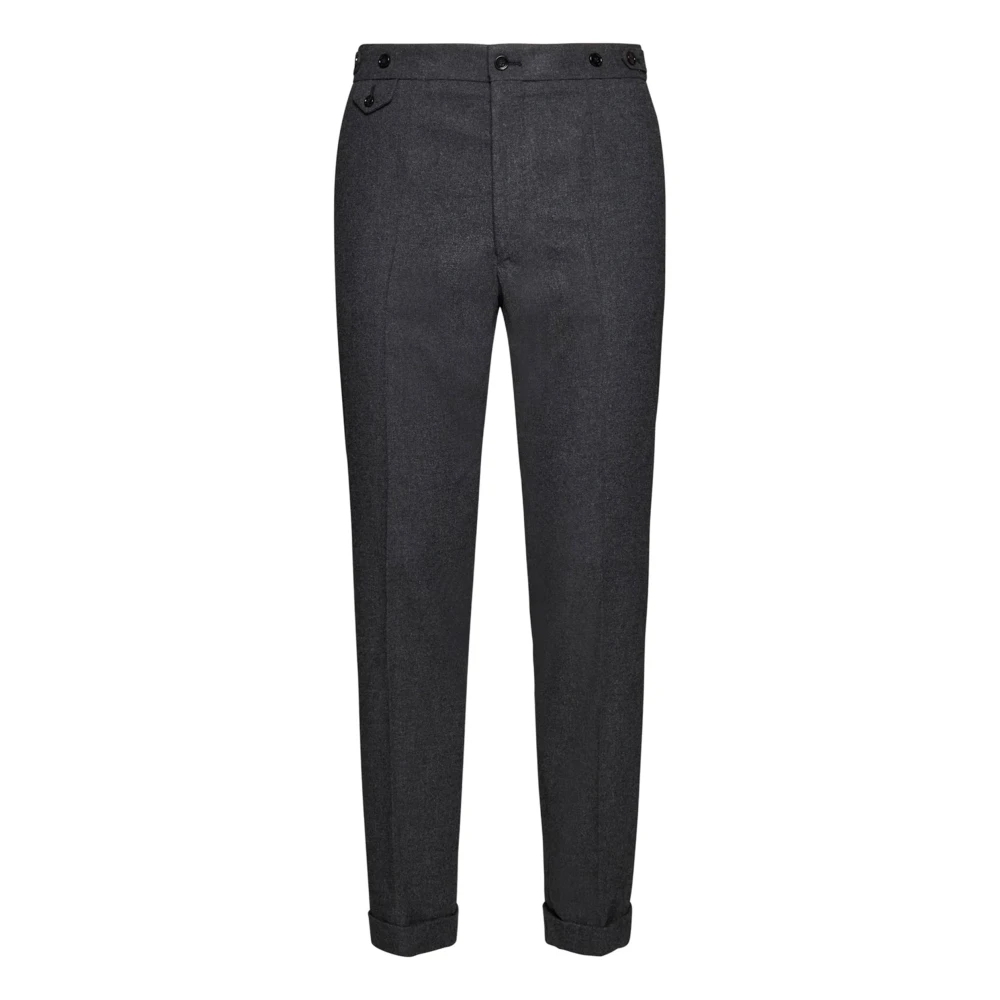 Dolce & Gabbana Men's Gray Slim-Fit Trousers Medium