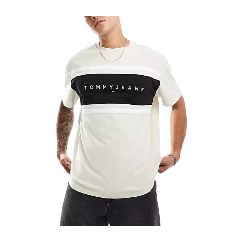 Tommy Hilfiger Men's White T-Shirts Large