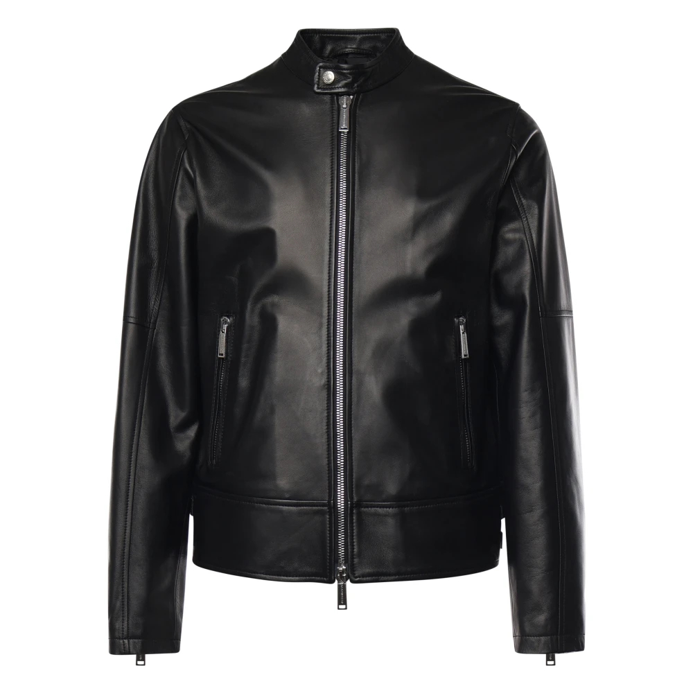 Dsquared2 Men's Black Light Jackets Medium