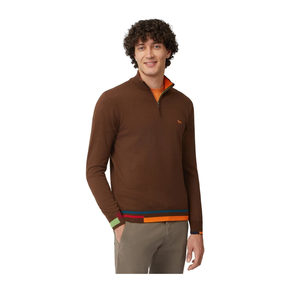 Harmont & Blaine Men's Brown Turtlenecks 2XL