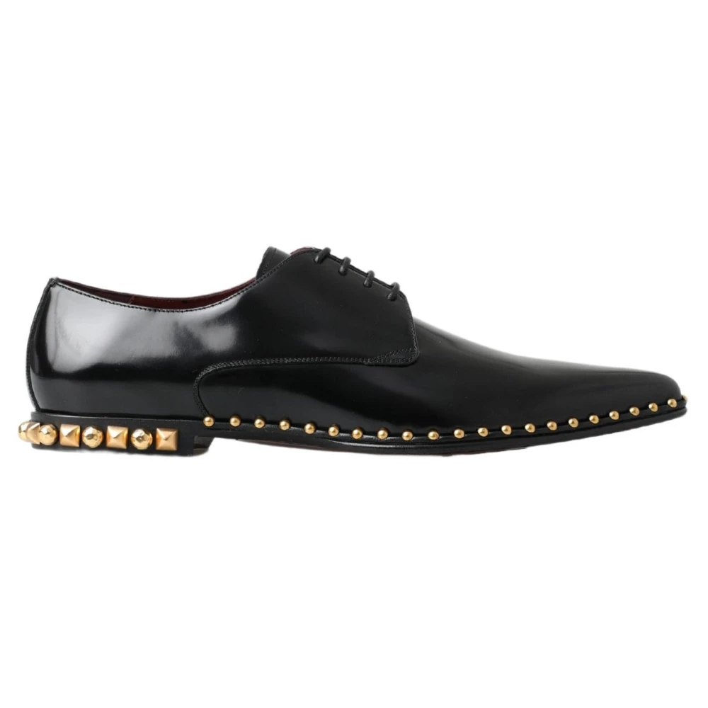 Dolce & Gabbana Men's Black Laced Shoes Size 6 Uk