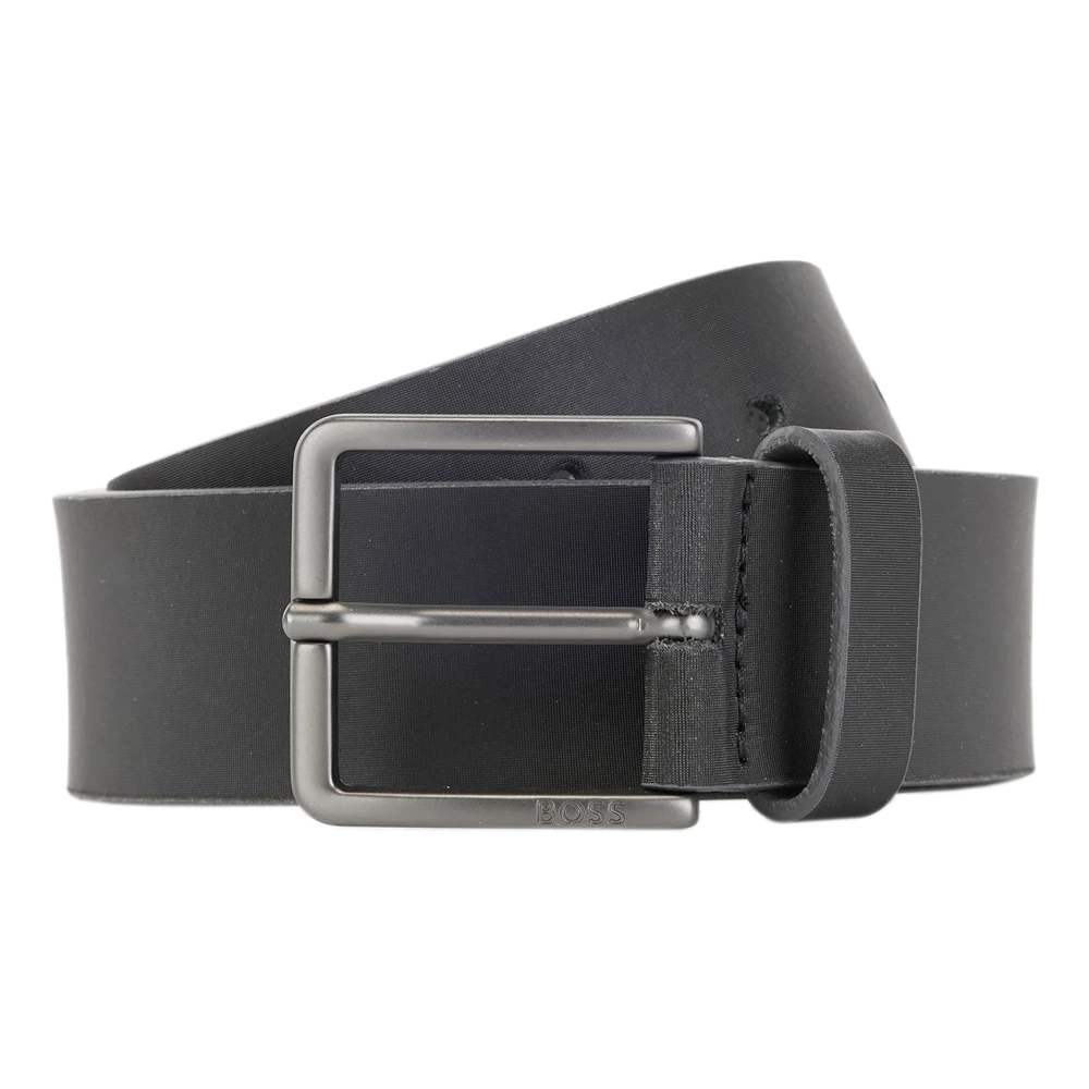 Boss Men's Black Belts Medium