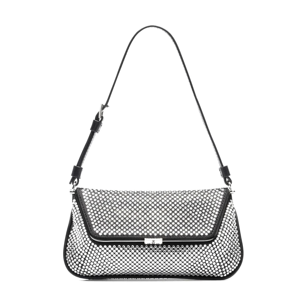 Amina Muaddi Women's Black Shoulder Bags