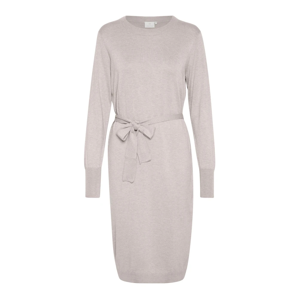 Kaffe Women's Gray Knitted Dresses Medium