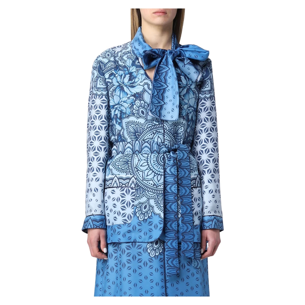 Alberta Ferretti Women's Blue Blouses Small