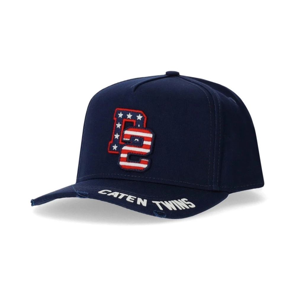 Dsquared2 Men's Blue Caps