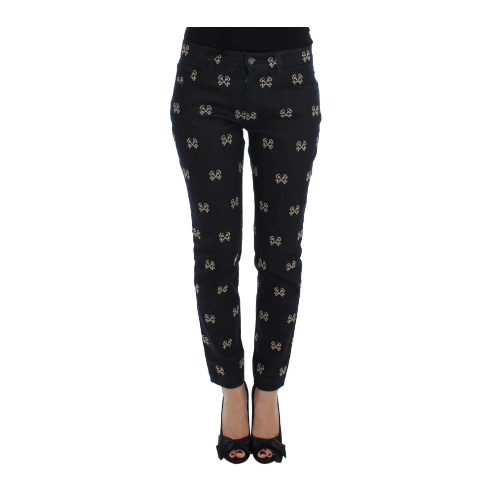 Dolce & Gabbana Women's Blue Skinny Jeans Medium