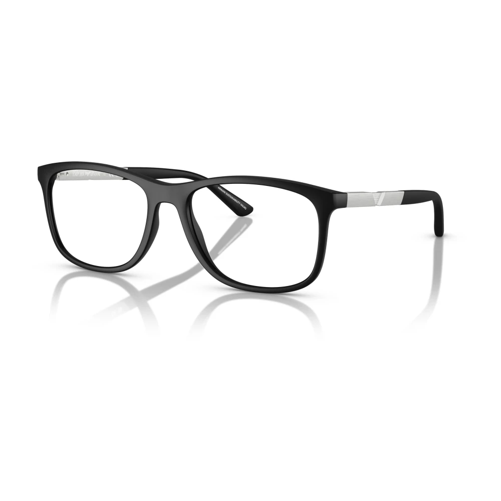 Emporio Armani Unisex Black Glasses Medium