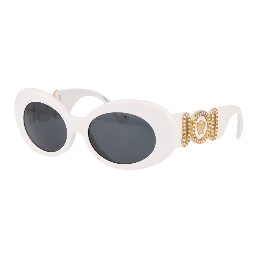 Versace Women's White Sunglasses Medium