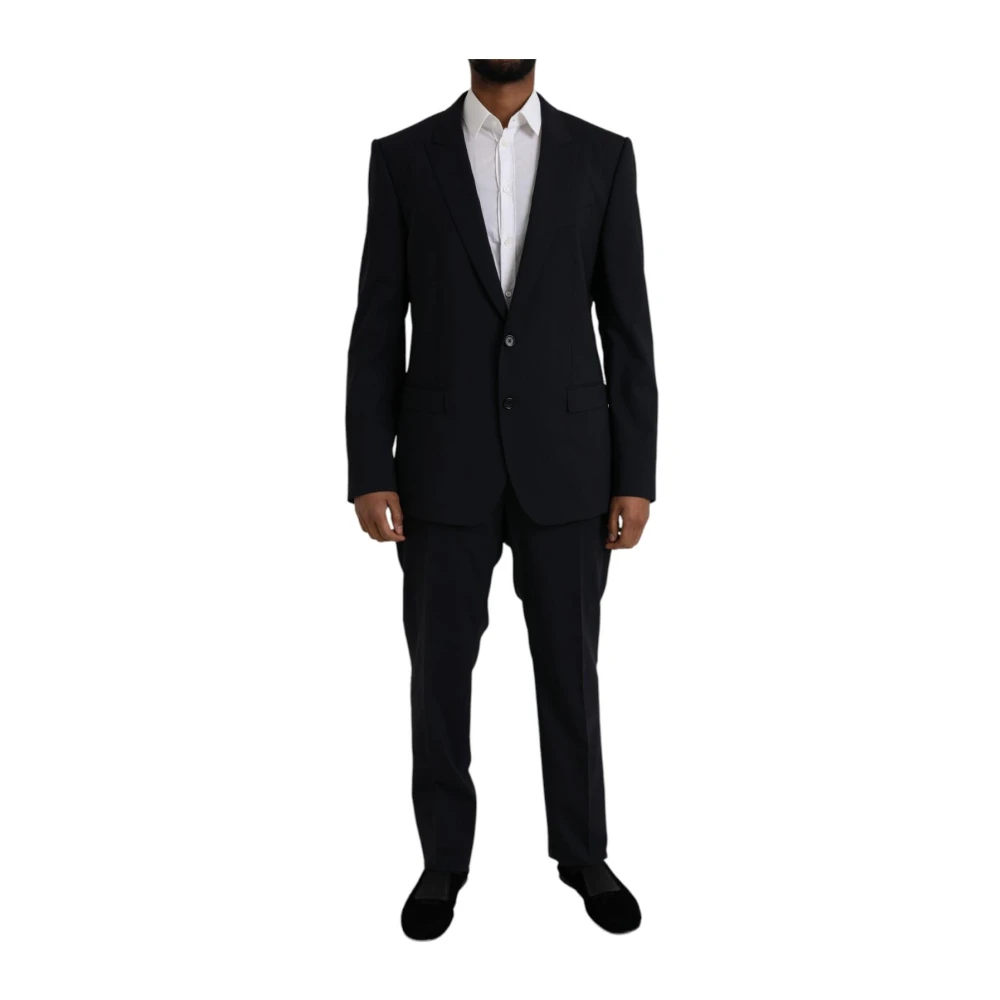 Dolce & Gabbana Men's Black Single Breasted Suits 2XL