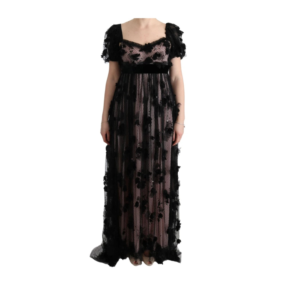 Dolce & Gabbana Women's Black Maxi Dresses 2XS