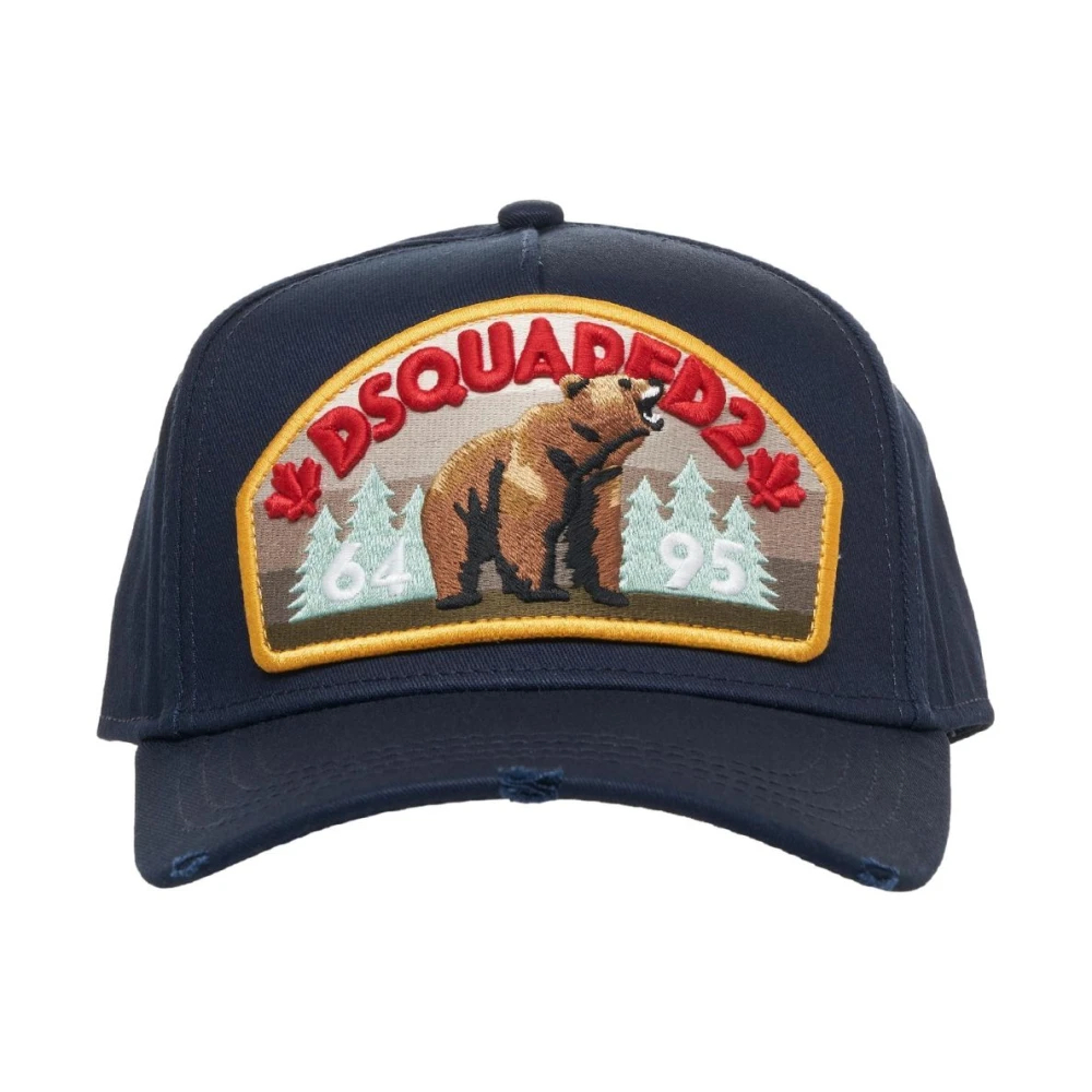 Dsquared2 Men's Blue Caps