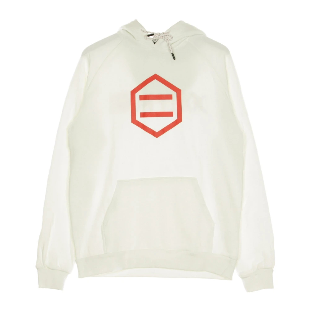 Dolly Noire Men's White Hoodies Large