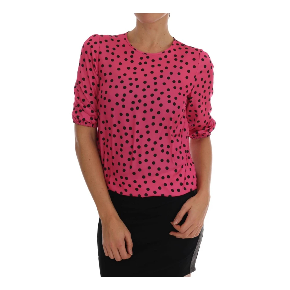 Dolce & Gabbana Women's Pink Blouses 3XS