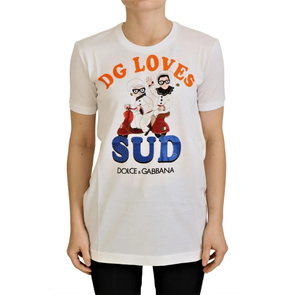 Dolce & Gabbana Women's White T-Shirts 3XS