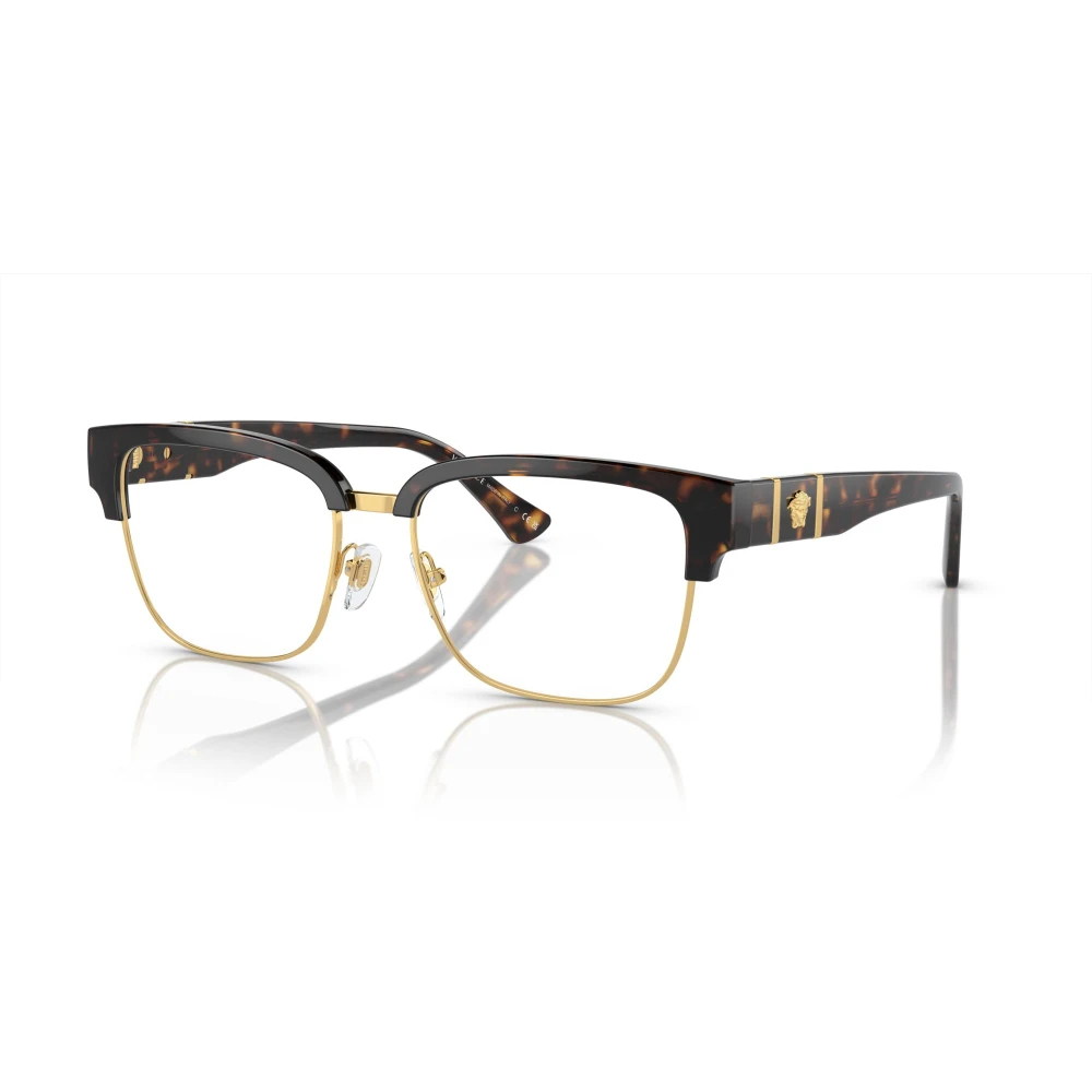 Versace Unisex Brown Glasses Medium