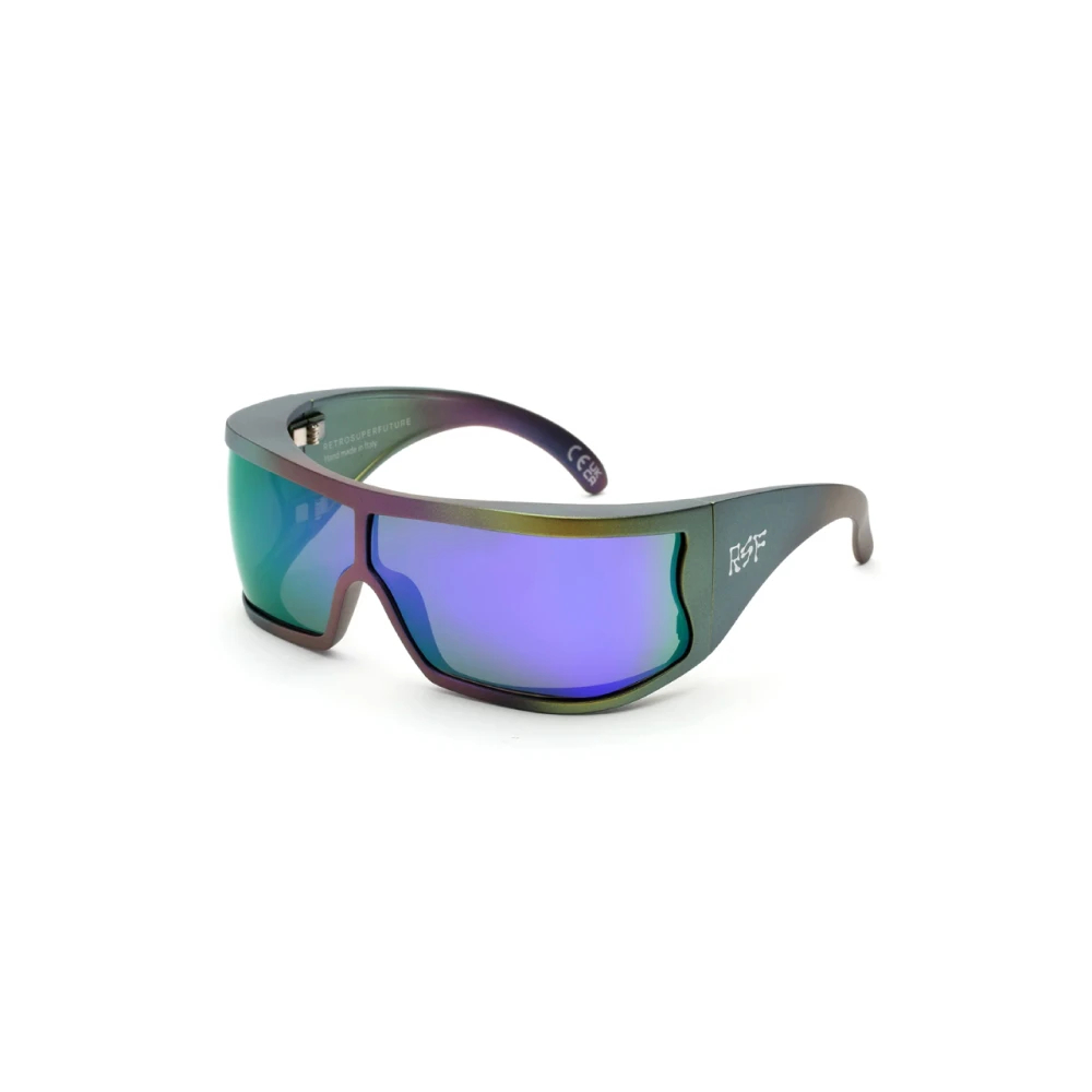 Retrosuperfuture Unisex Green Sunglasses