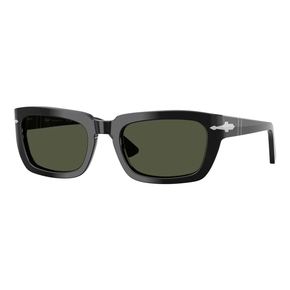 Persol Unisex Black Sunglasses Medium