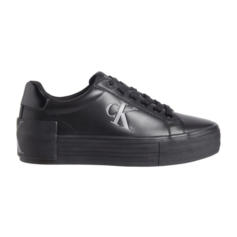 Calvin Klein Jeans Women's Black Sneakers Size 4 Uk