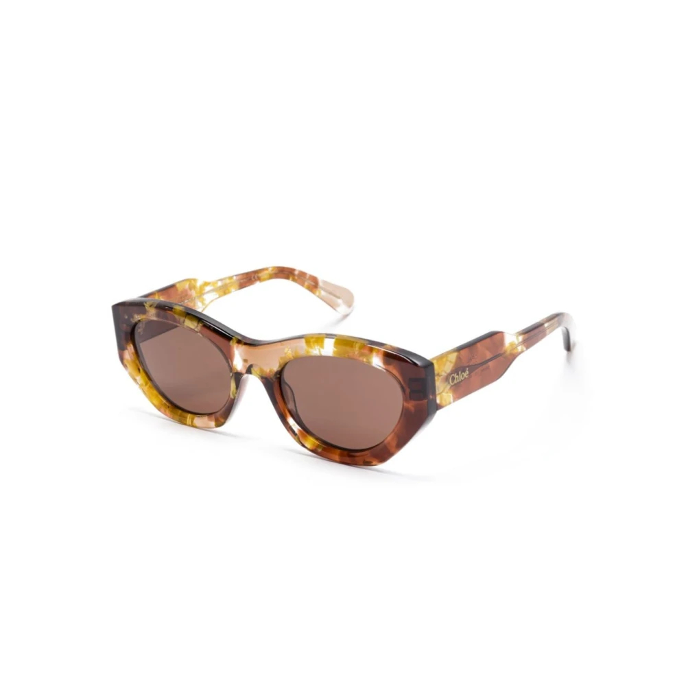Chloé Women's Brown Sunglasses Medium