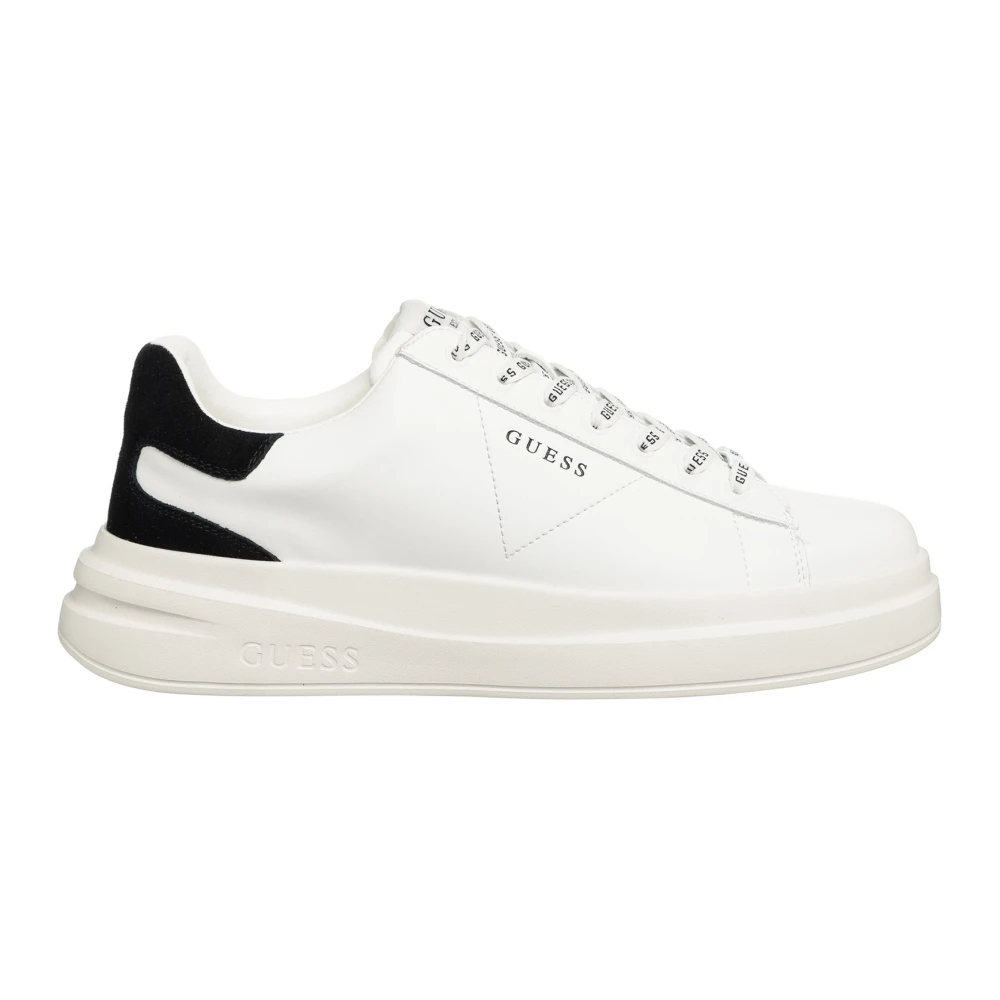 Guess Men's White Sneakers Size 6 Uk