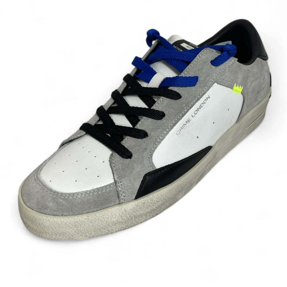 Crime London Men's Gray Sneakers Size 10 Uk